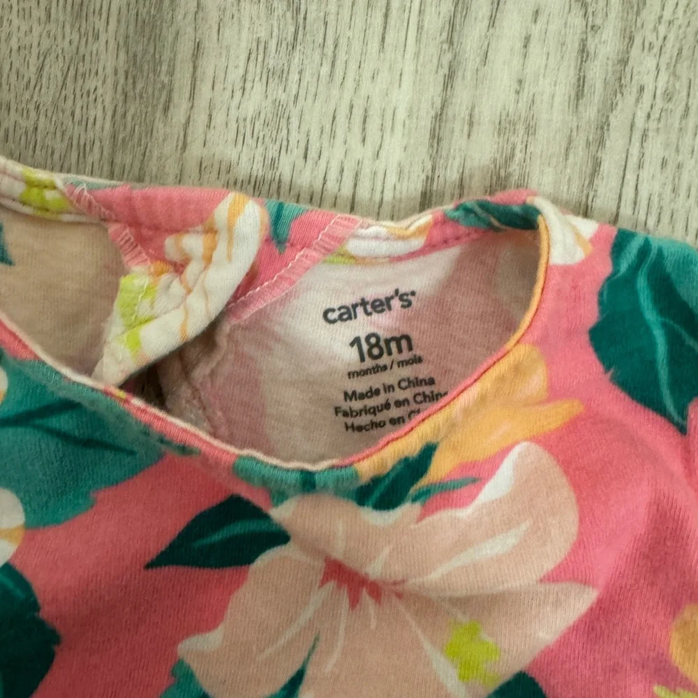 Tropical Floral Carter’s 18 month romper